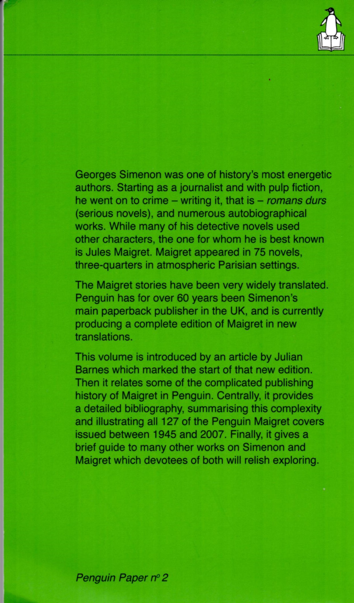 Maigret and the Penguin Books Preview 1